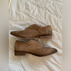 Free People Shooting Arrows studded oxfords Size 39